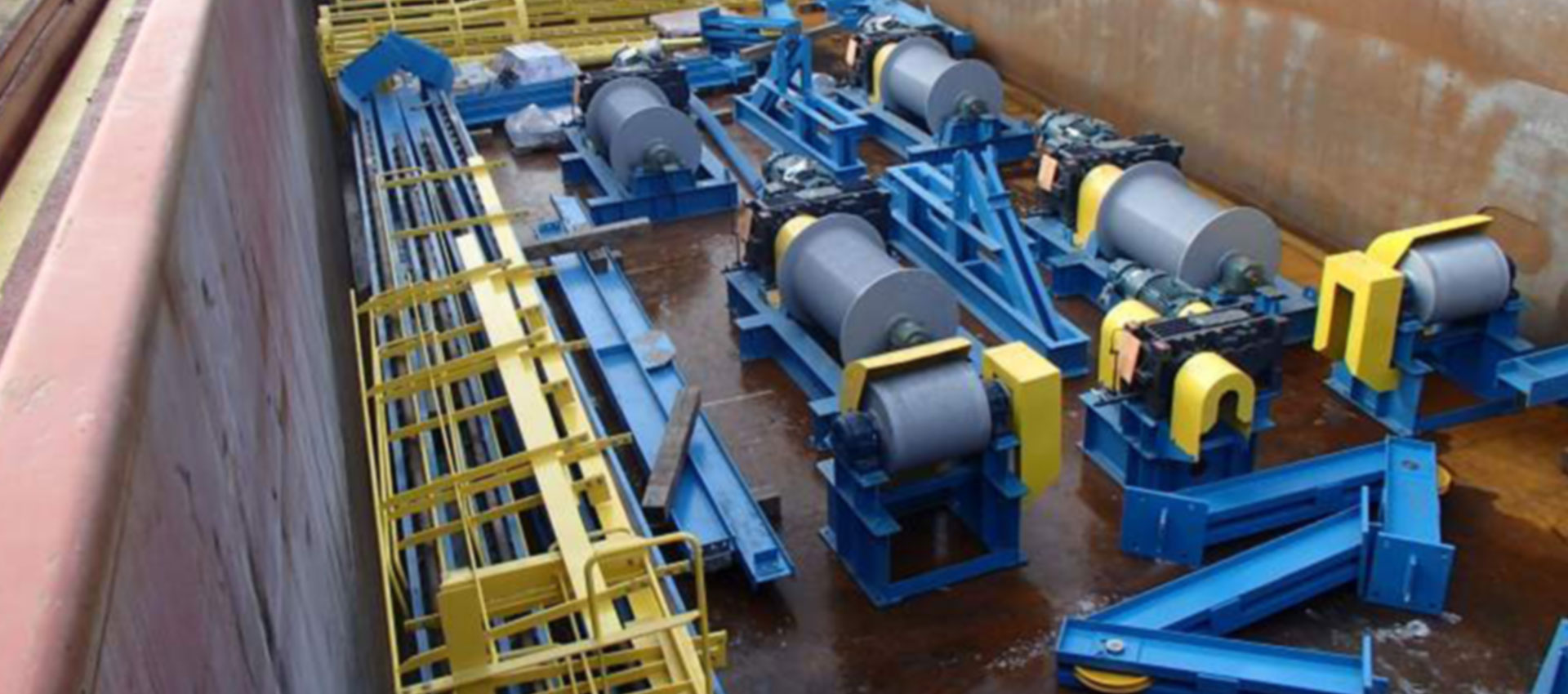 Industrial equipment from Martin Steel’s original website